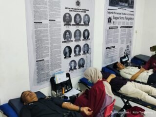 Peringati HUT RI ke-79, PWI Gandeng PMI Gelar Donor Darah